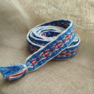 Ruban pour cheveux - Bleu Azur