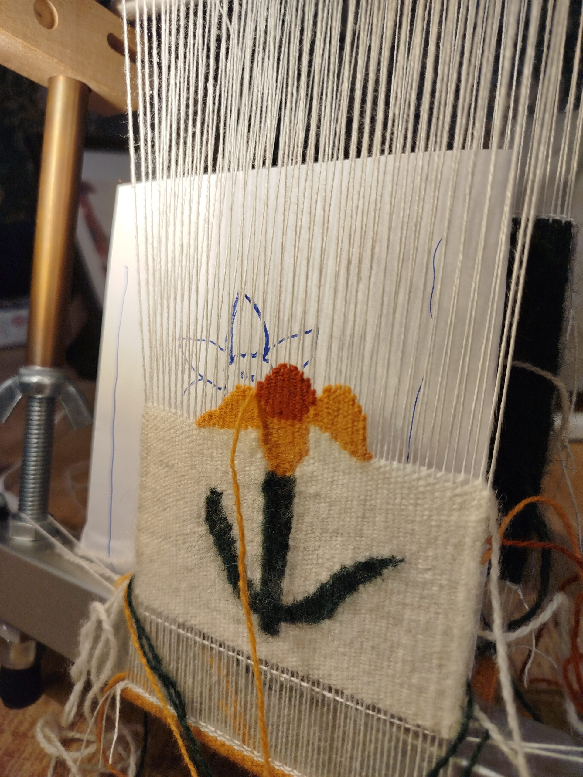 Tapisserie Jonquille - Collection Fleurs vintage – Image 4