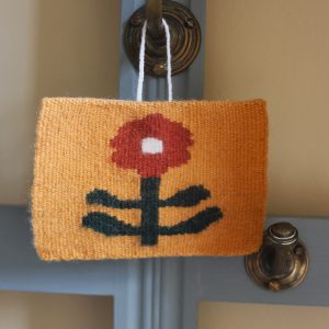 Tapisserie fleurs ronde - Collection Fleurs vintage
