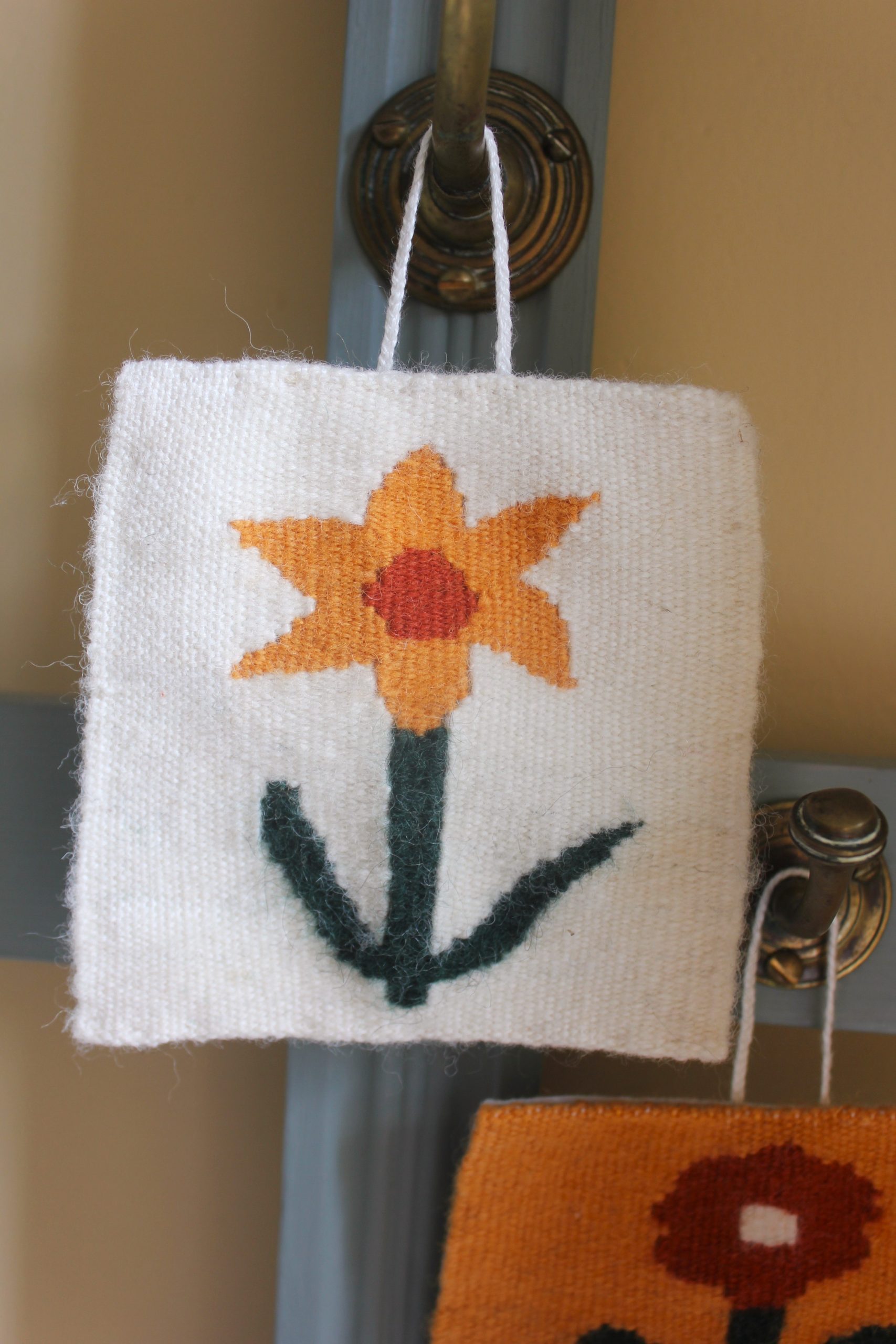 Tapisserie Jonquille - Collection Fleurs vintage
